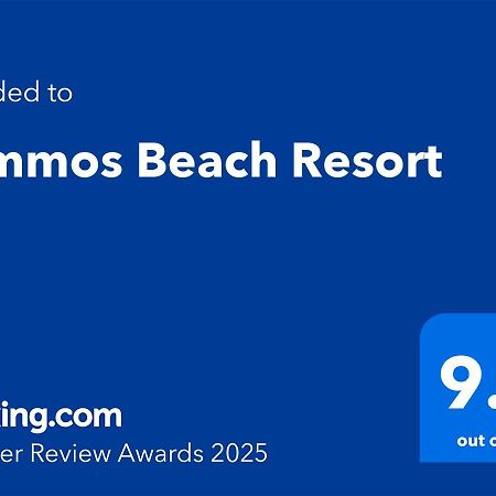 Sammos Beach Resort Năvodari Exterior foto